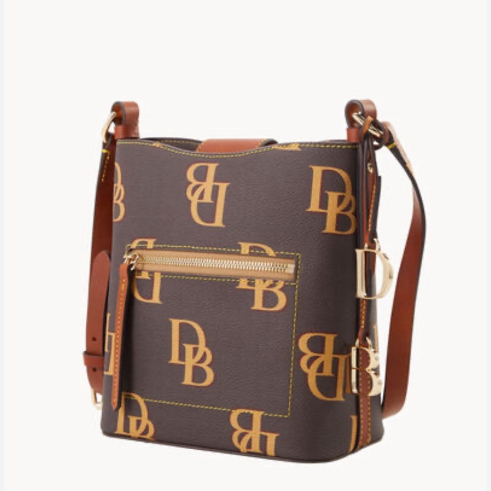 LMT: Dooney & Bourke Monogram Ridley - Picture 1 of 17